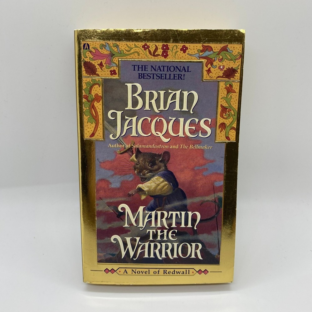 Ace Fantasy Martin the Warrior Gold Foil Paperback Good Brian Jacques